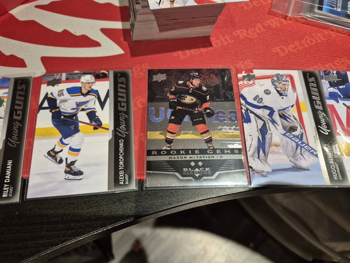 Collection of Upper Deck Young Guns and Rookie Gems Hockey Cards - photo 2