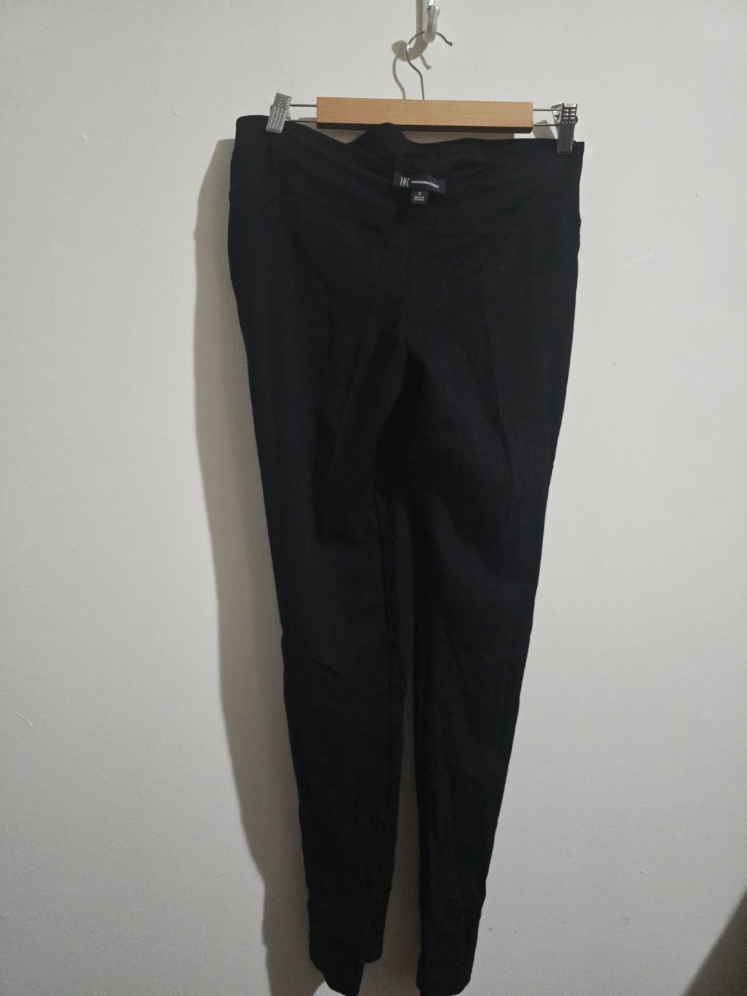 ​NWT I.N.C. International Concepts Black Leggings - Size 10 - photo 4