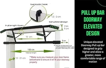 BODYROX Elite 4 Handle Pull Up Bar for Doorway - photo 3