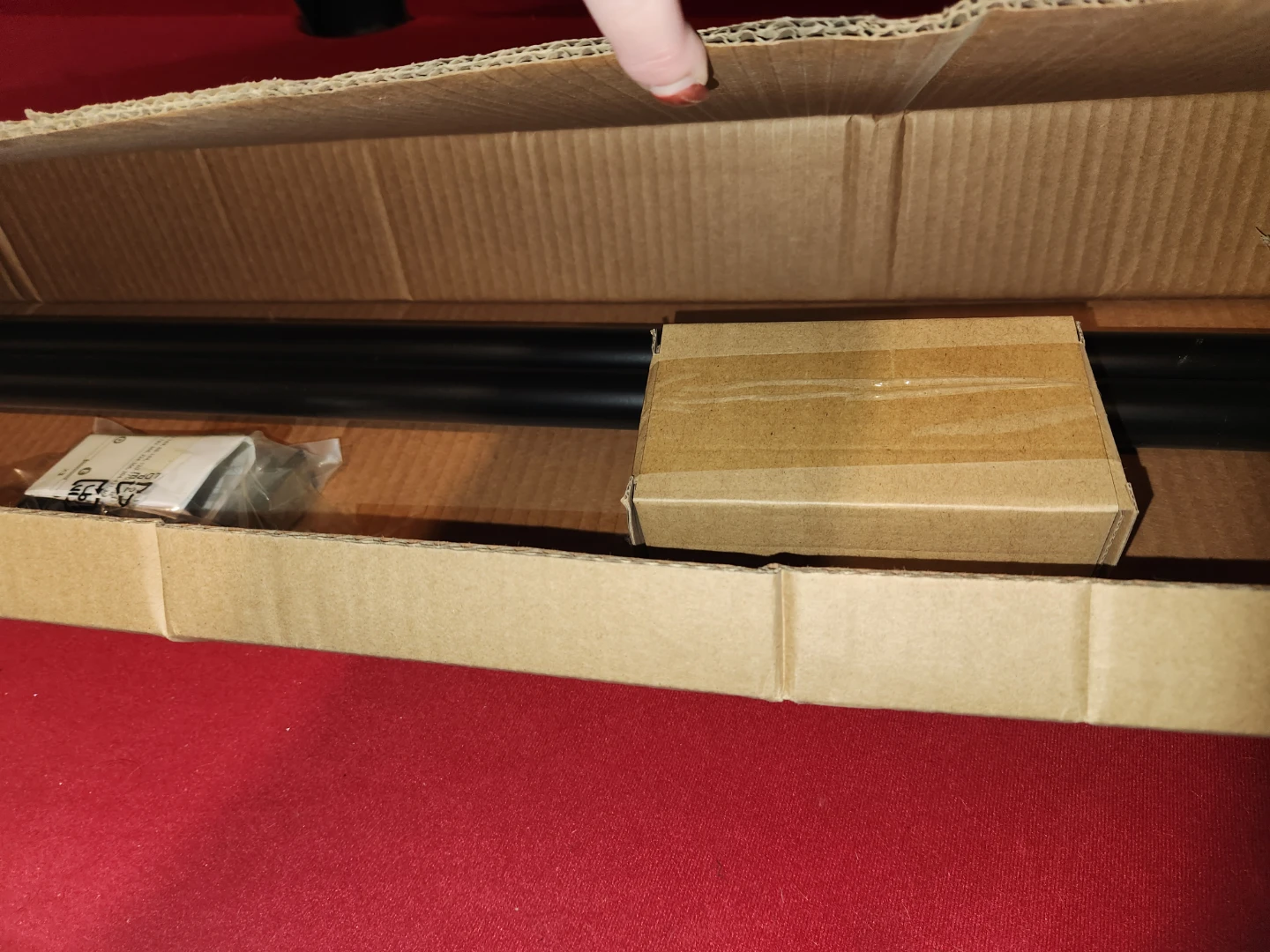 NEW Curtain Rod 72-144 inch Black - photo 3