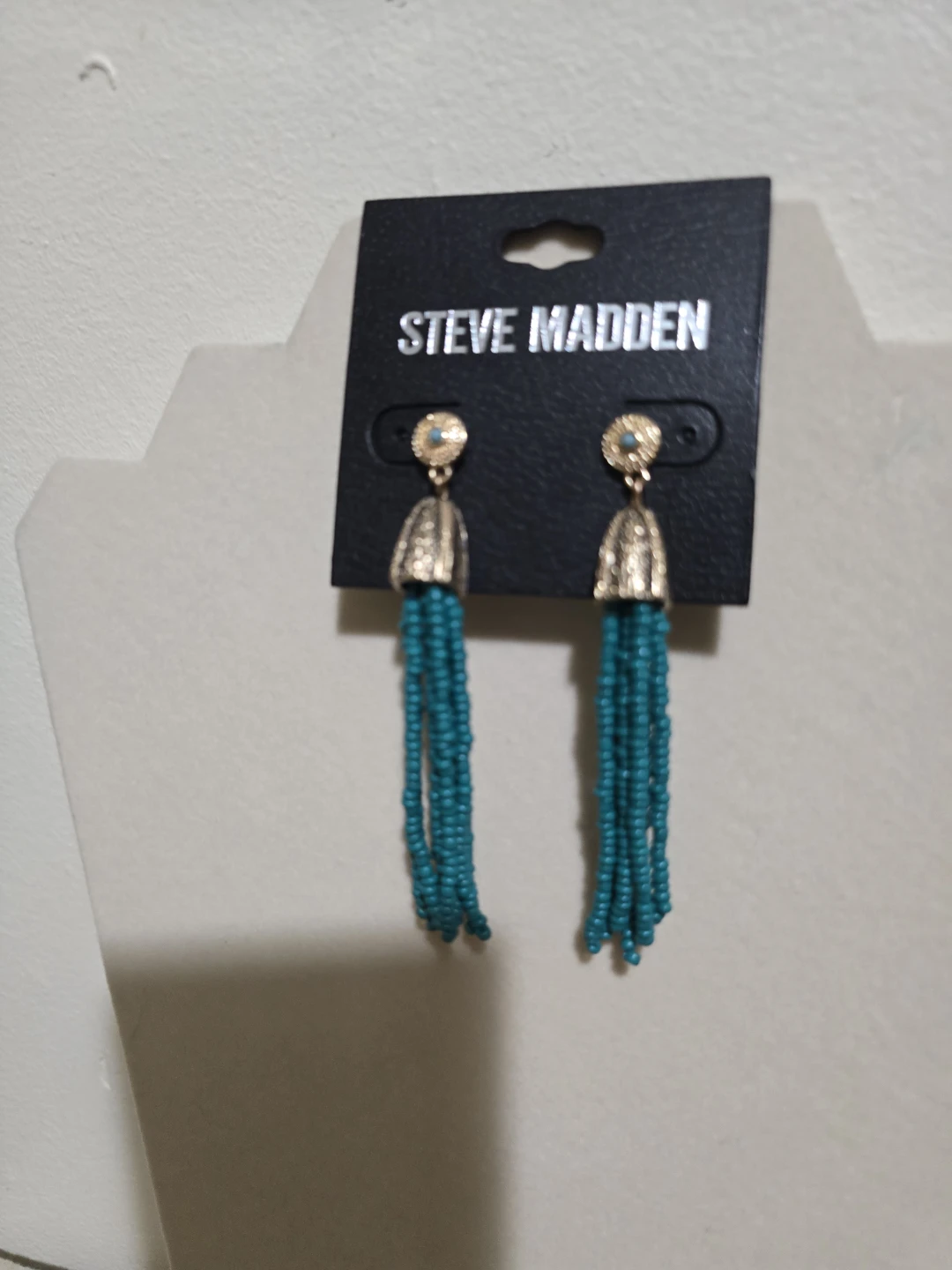 ​NEW Steve Madden Turquoise Boho Set - Earrings & 3 Bracelets - photo 3