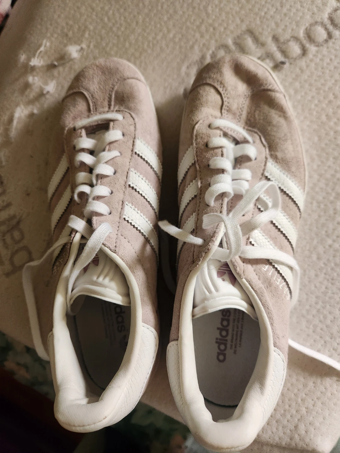 Adidas Gazelle Pink Suede Sneakers