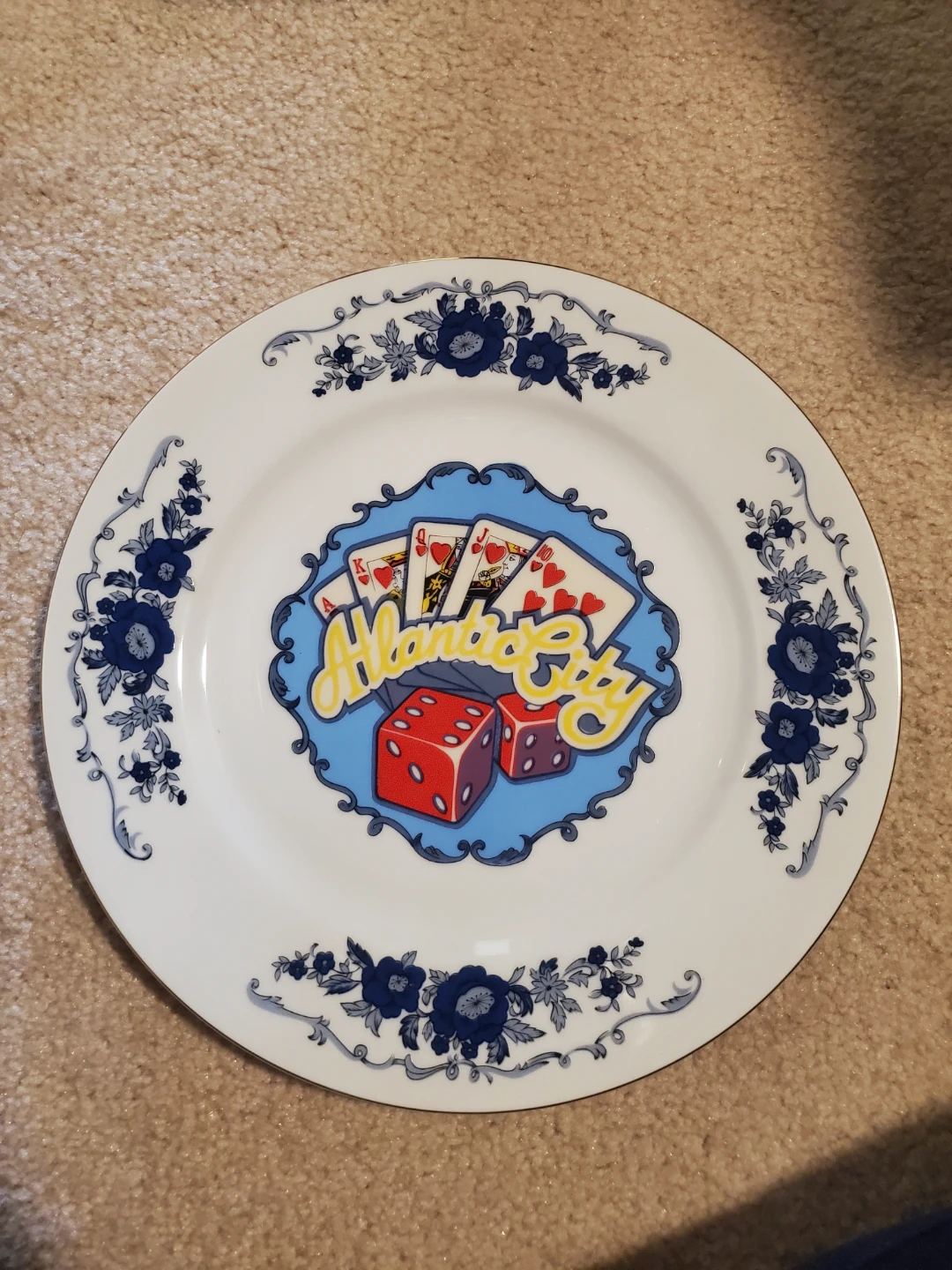 Decorative Plate - Atlantic City Theme