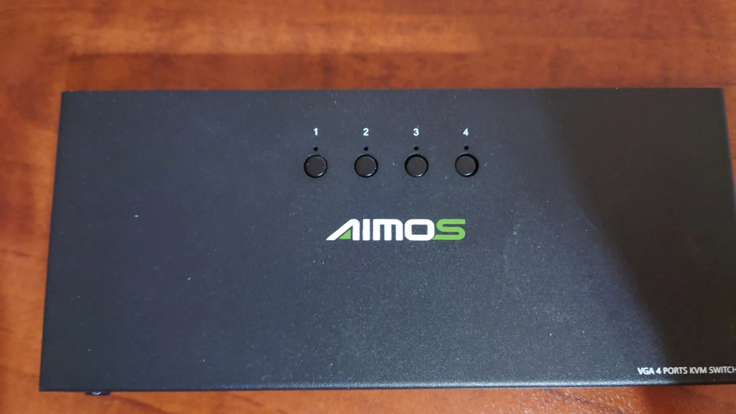 AIMOS 4-Port VGA KVM Switch
