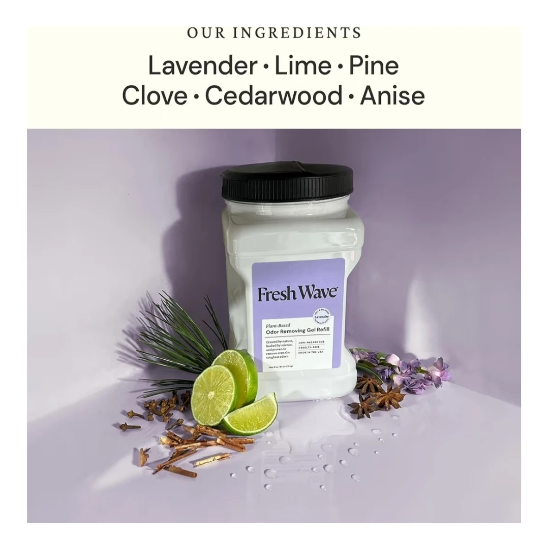 Fresh Wave Lavender Natural Odor Removing Gel Refill 1.78KG - photo 4
