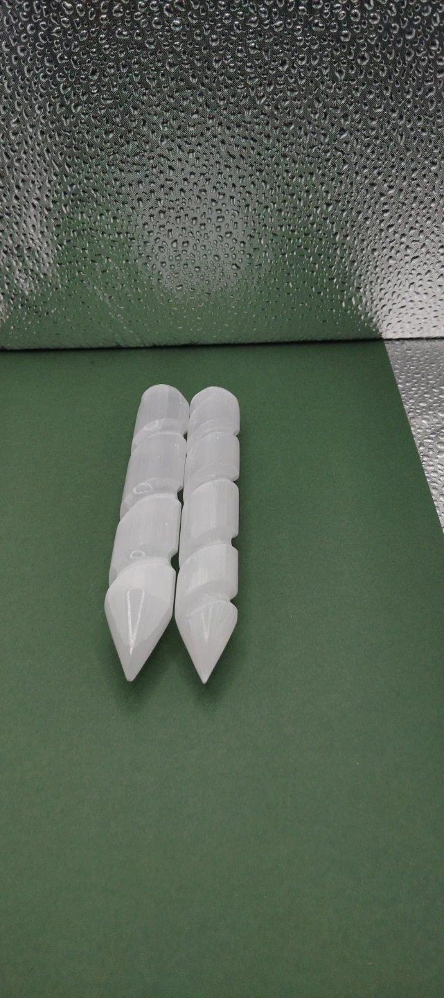 Selenite Crystal Wands (Set of 2) - photo 4