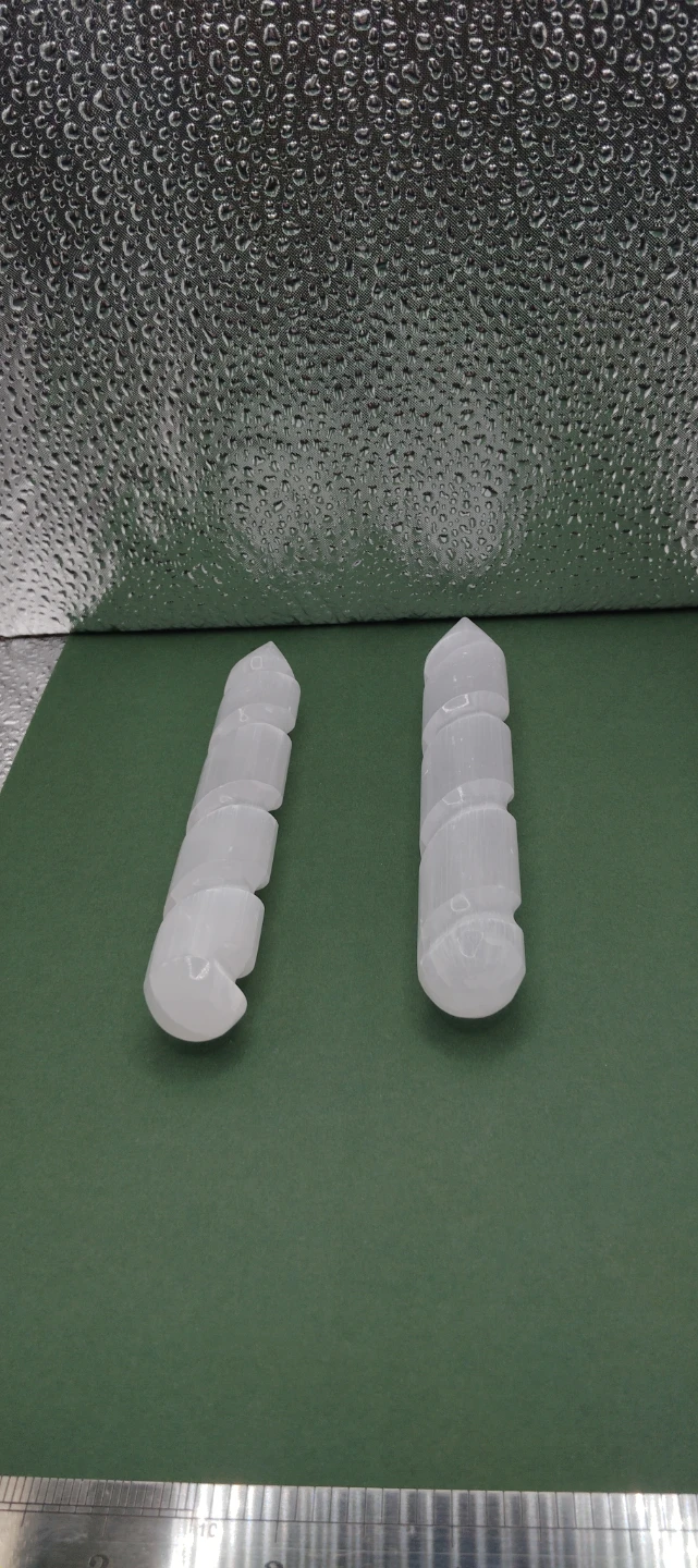 Selenite Crystal Wands (Set of 2) - photo 5