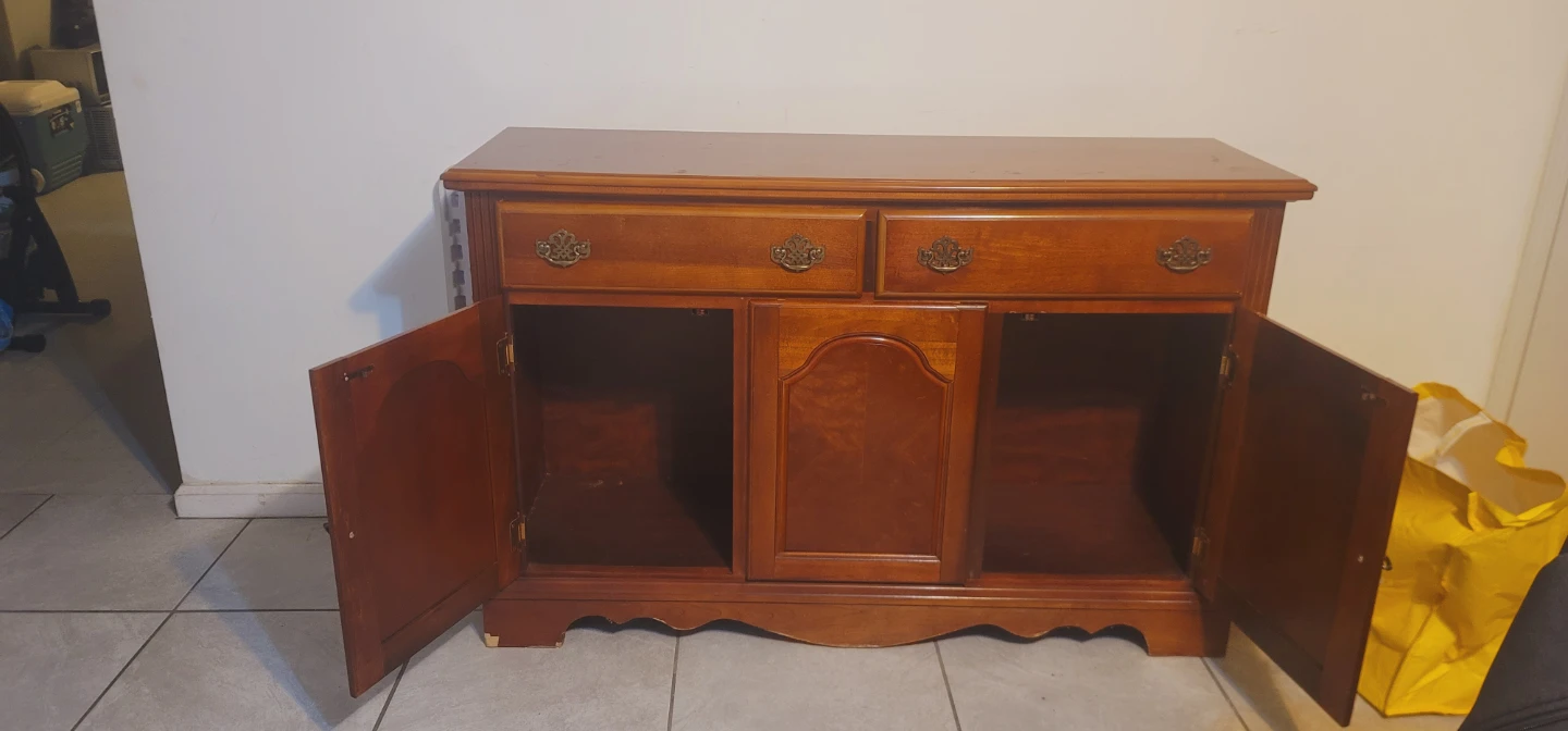 Wooden Buffet / Sideboard with Drawers and Cabinets