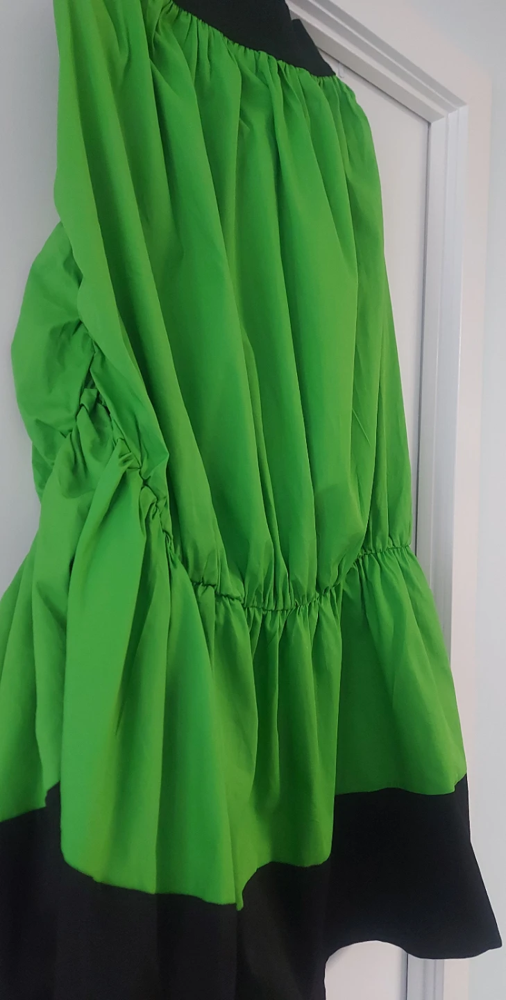 Green and Black long skirt - photo 2