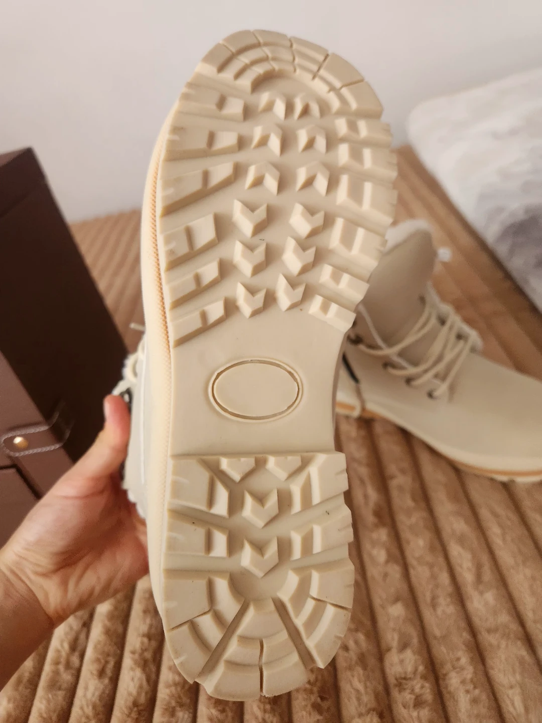 Women's Insulated Winter Boots - Beige - photo 4
