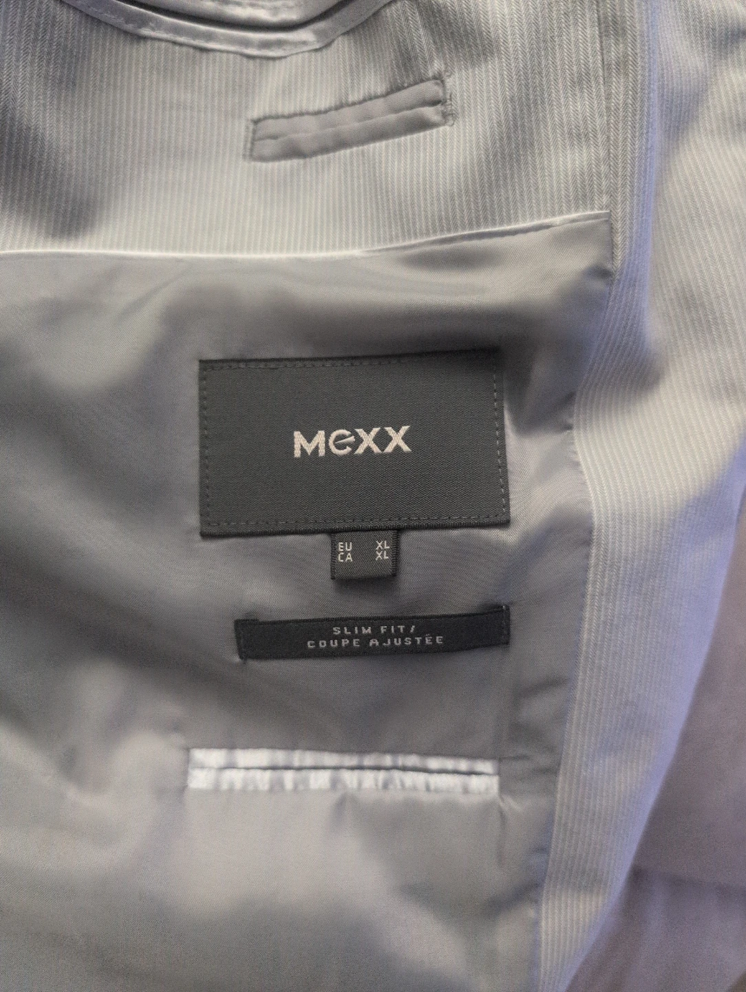 Mexx Slim Fit Light Grey Jacket XL - photo 3