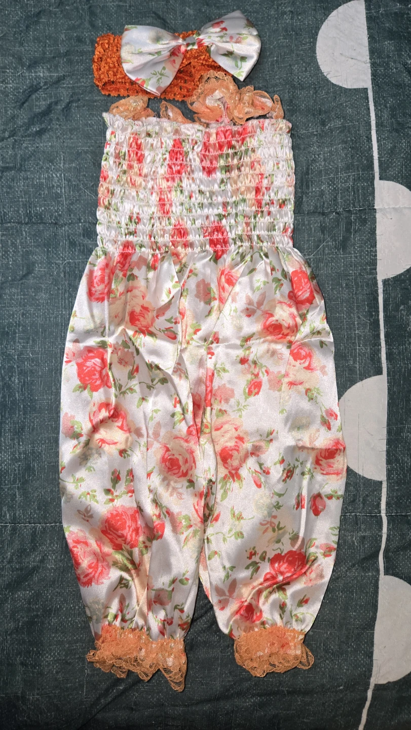 Baby Romper and Headband Set - photo 2