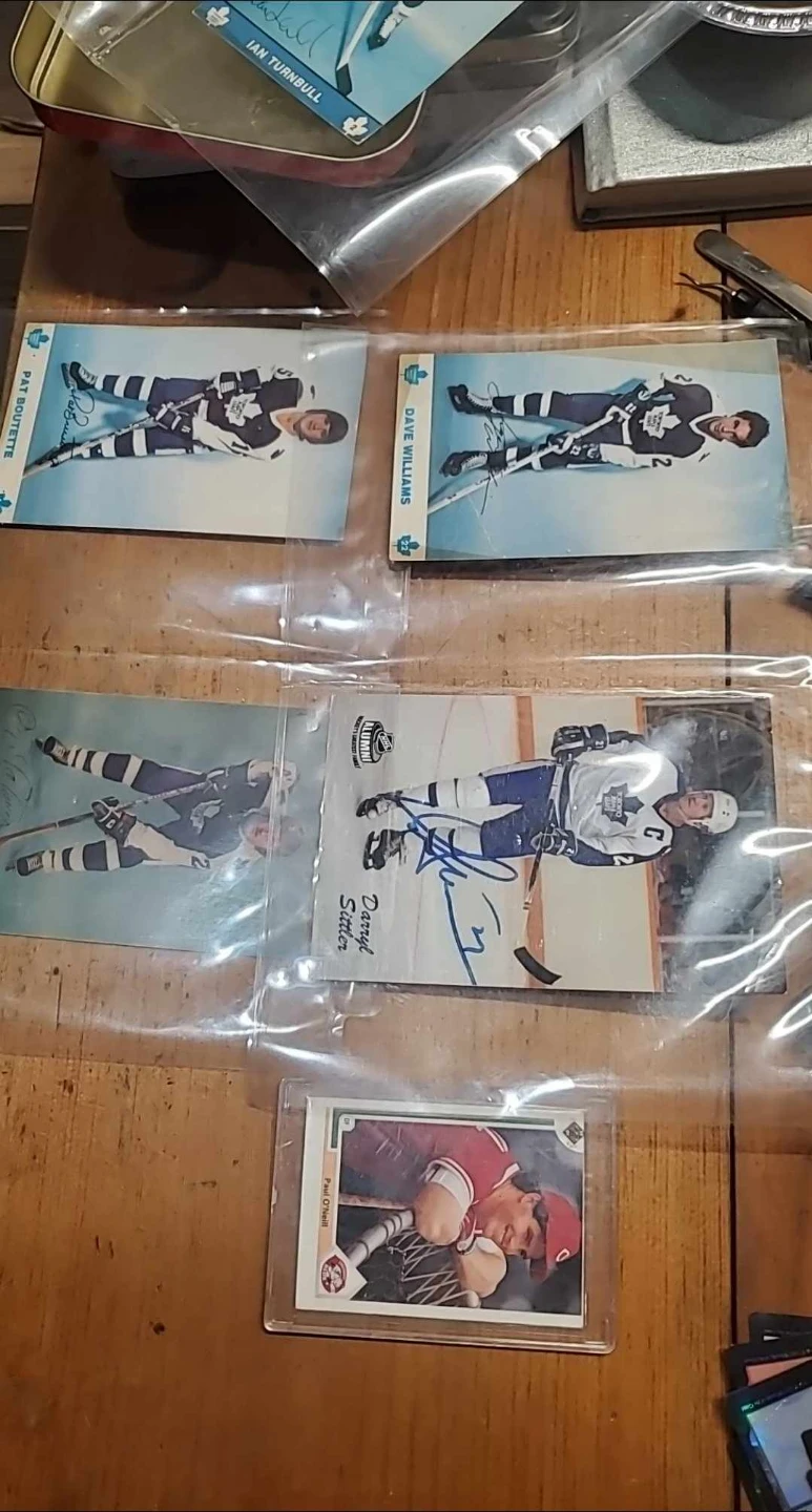 Collection of Hockey Cards with Signatures - photo 2
