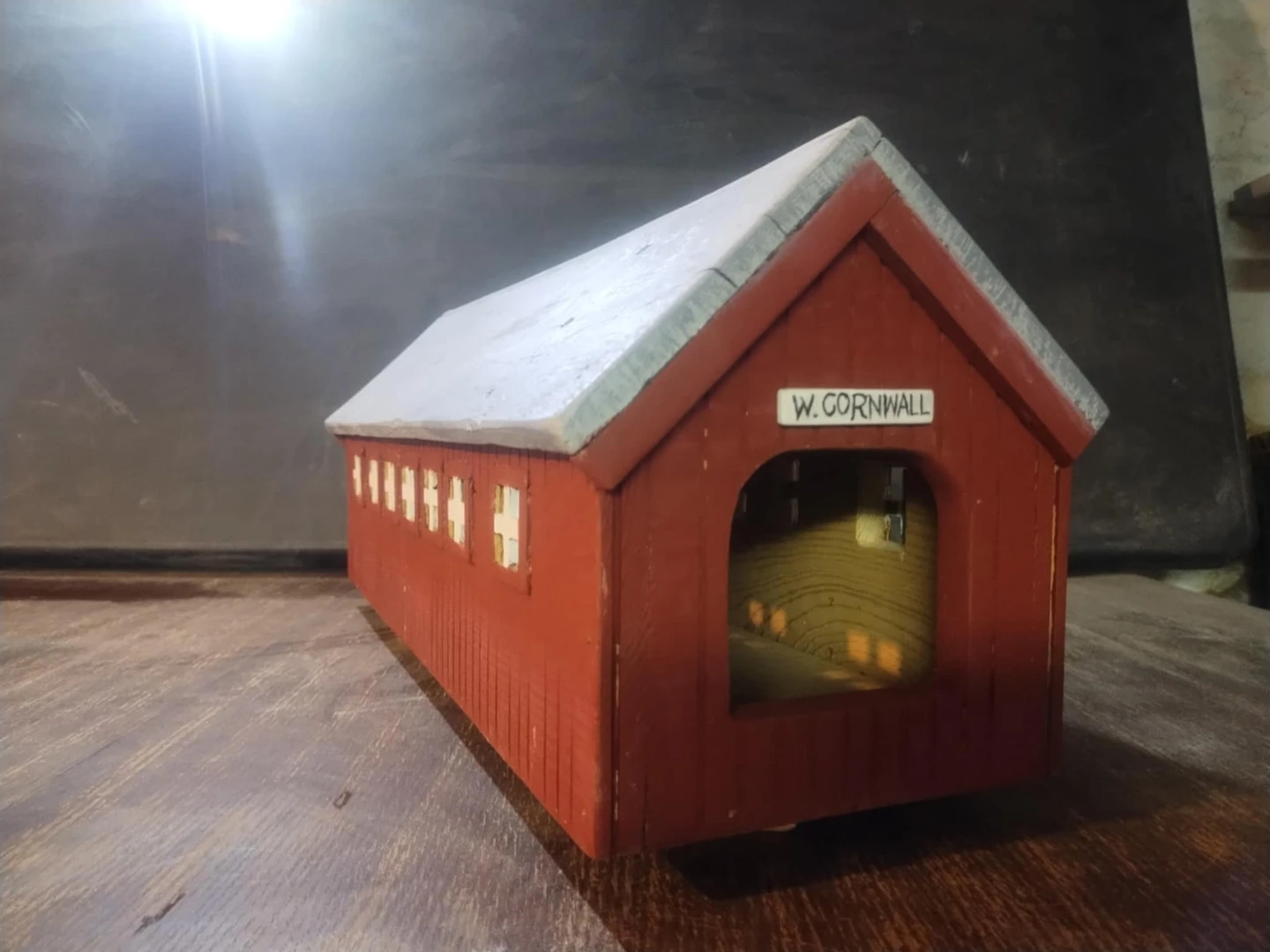 W. Cornwall Covered Bridge Model