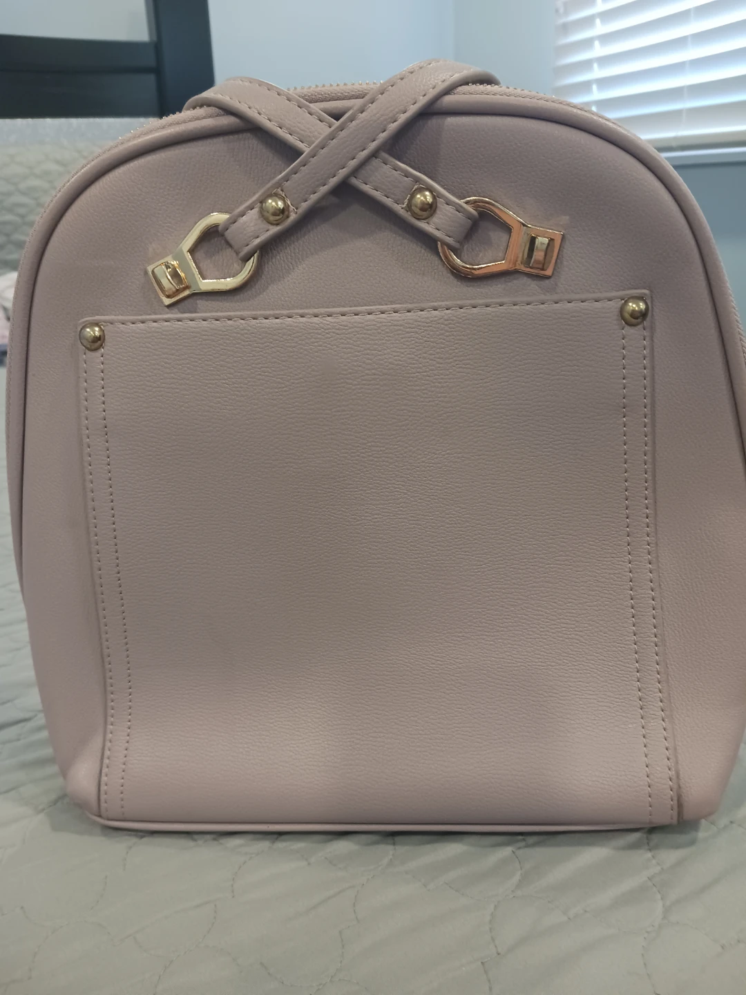 MIZTIQUE  Leather BACKPACK - Light Pink ✨️ 😍