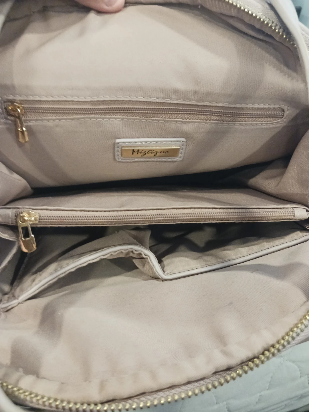 MIZTIQUE  Leather BACKPACK - Light Pink ✨️ 😍 - photo 3