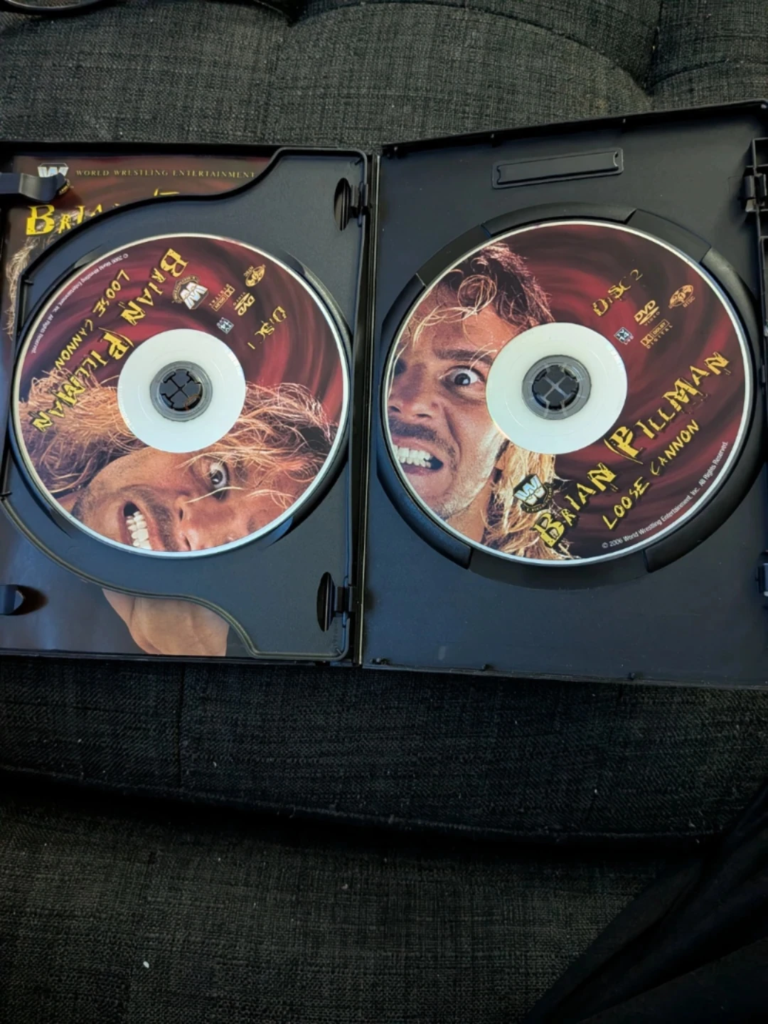 Brian Pillman Loose Cannon WWE Home Video DVD Set - photo 3