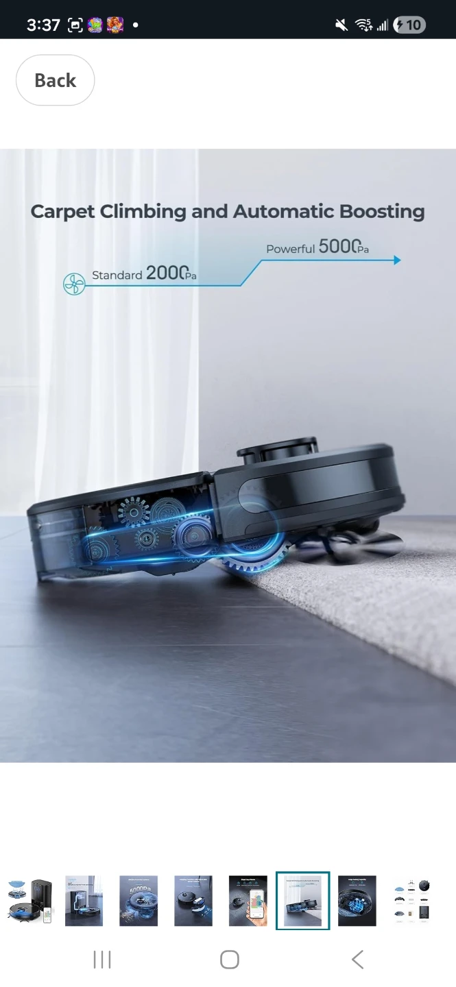 Laresar Clean L6 Nex Robot Vacuum and Mop - photo 3