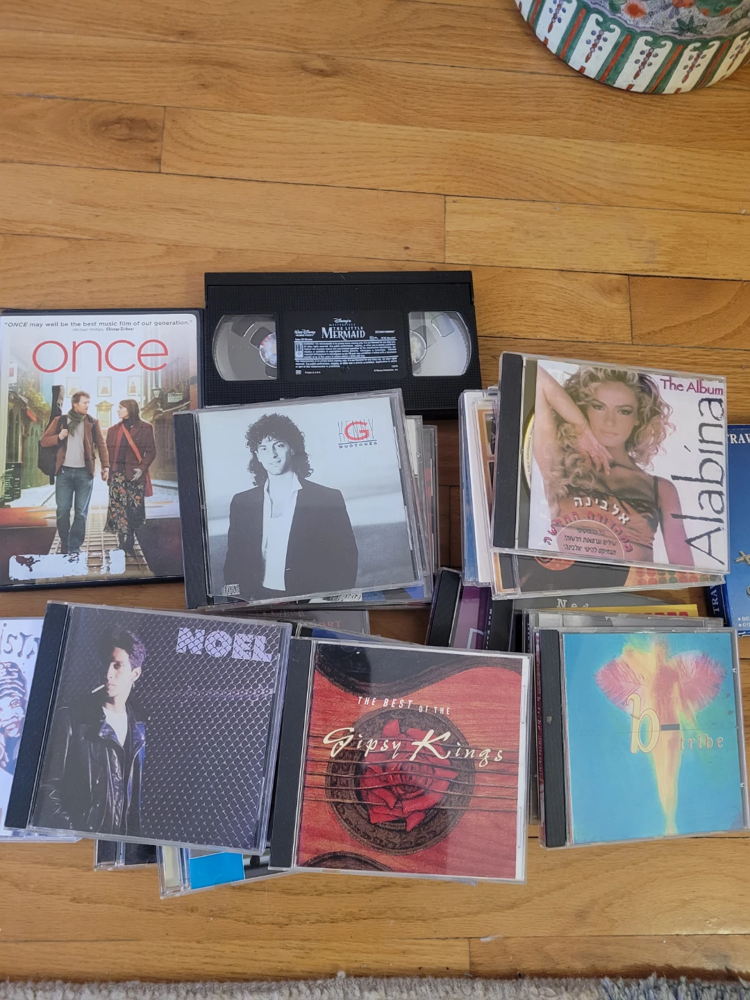 Free CDs, DVD and Traveling Tic Tac Toe game