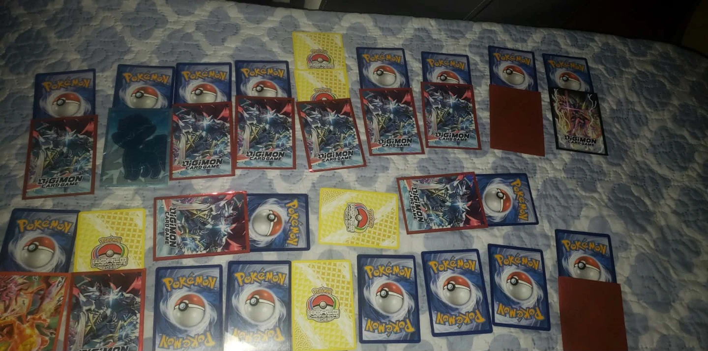 Assorted Pokémon and Digimon Trading Cards - photo 3