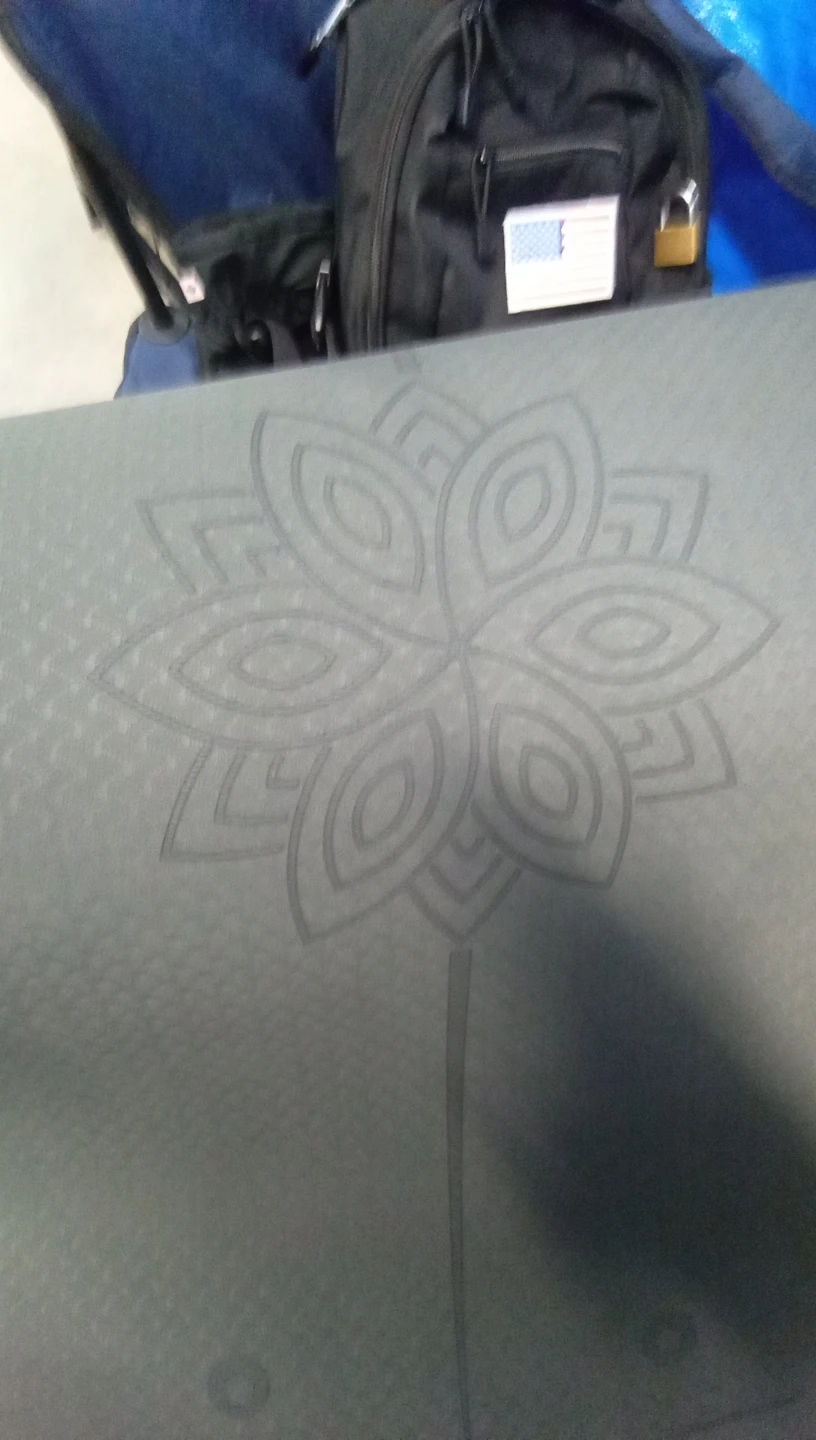 SKL Yoga Mat with Carry Bag - Dark Green 🥕 - photo 3