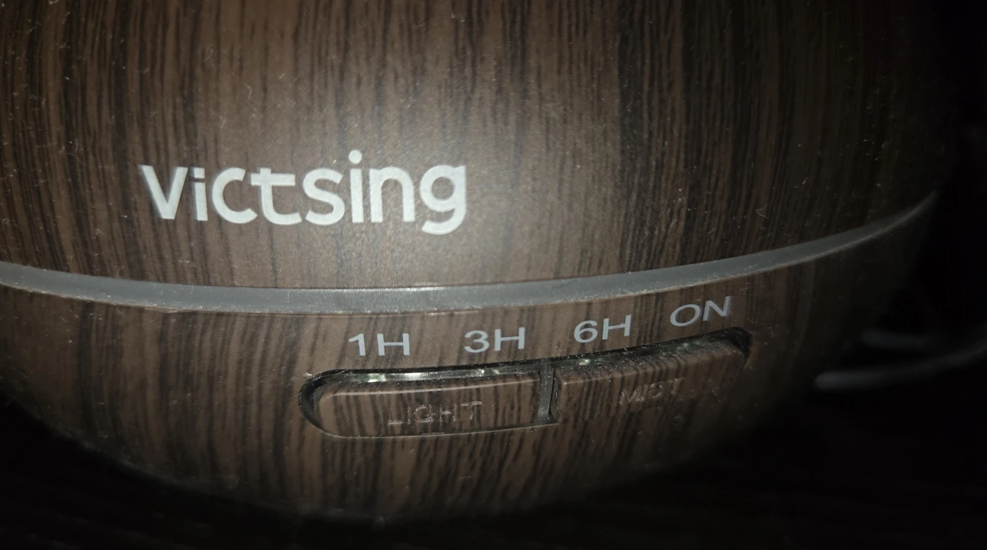 Victsing Wood Grain Essential Oil Diffuser used - photo 2