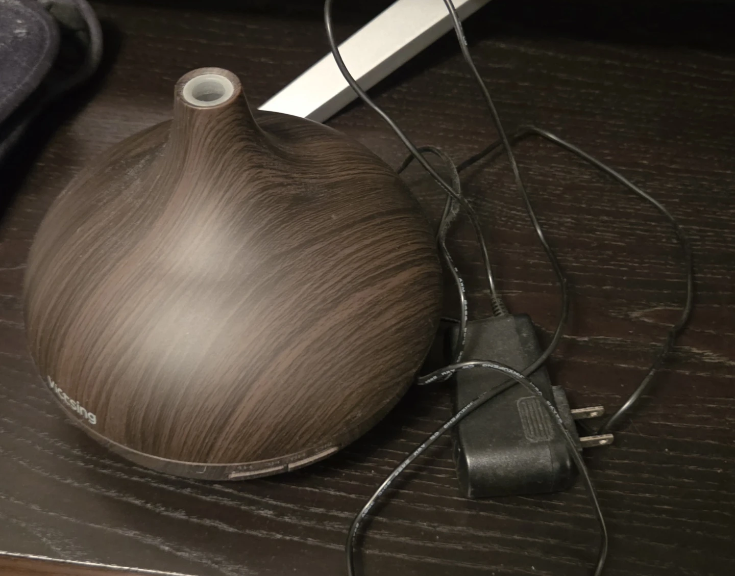 Victsing Wood Grain Essential Oil Diffuser used - photo 5