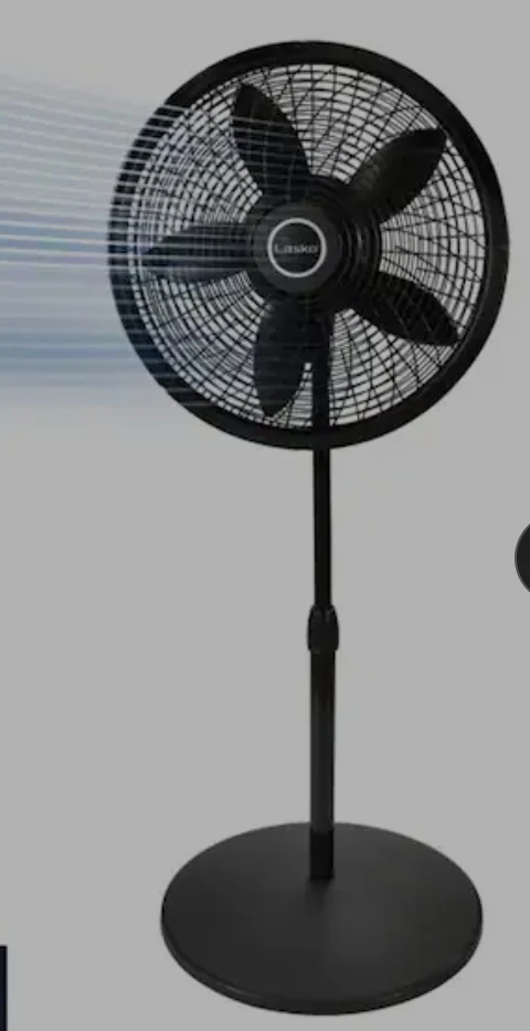 Lasko Cyclone Large Room Pedestal Fan 18" Black - photo 2
