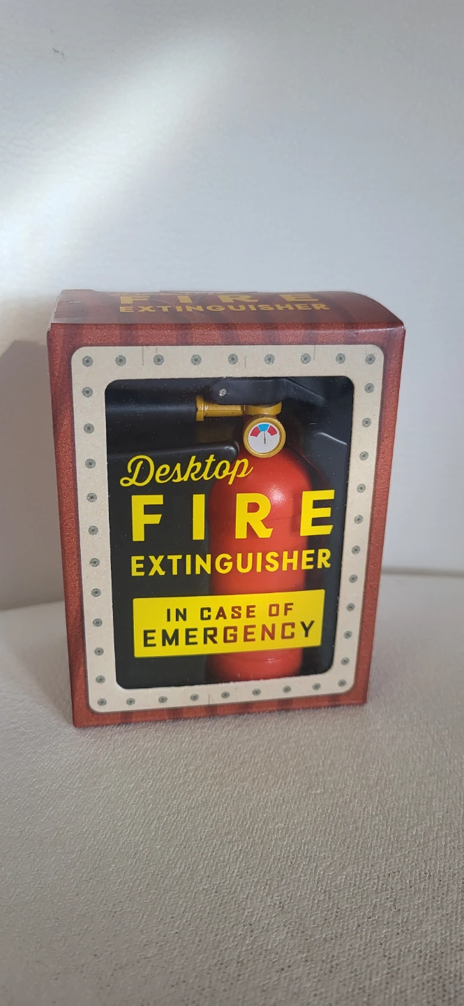 Desktop Fire Extinguisher Stress Relief Toy