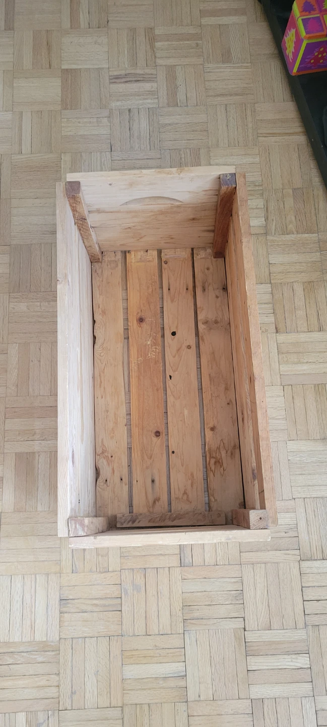 Wooden Crate Storage Box