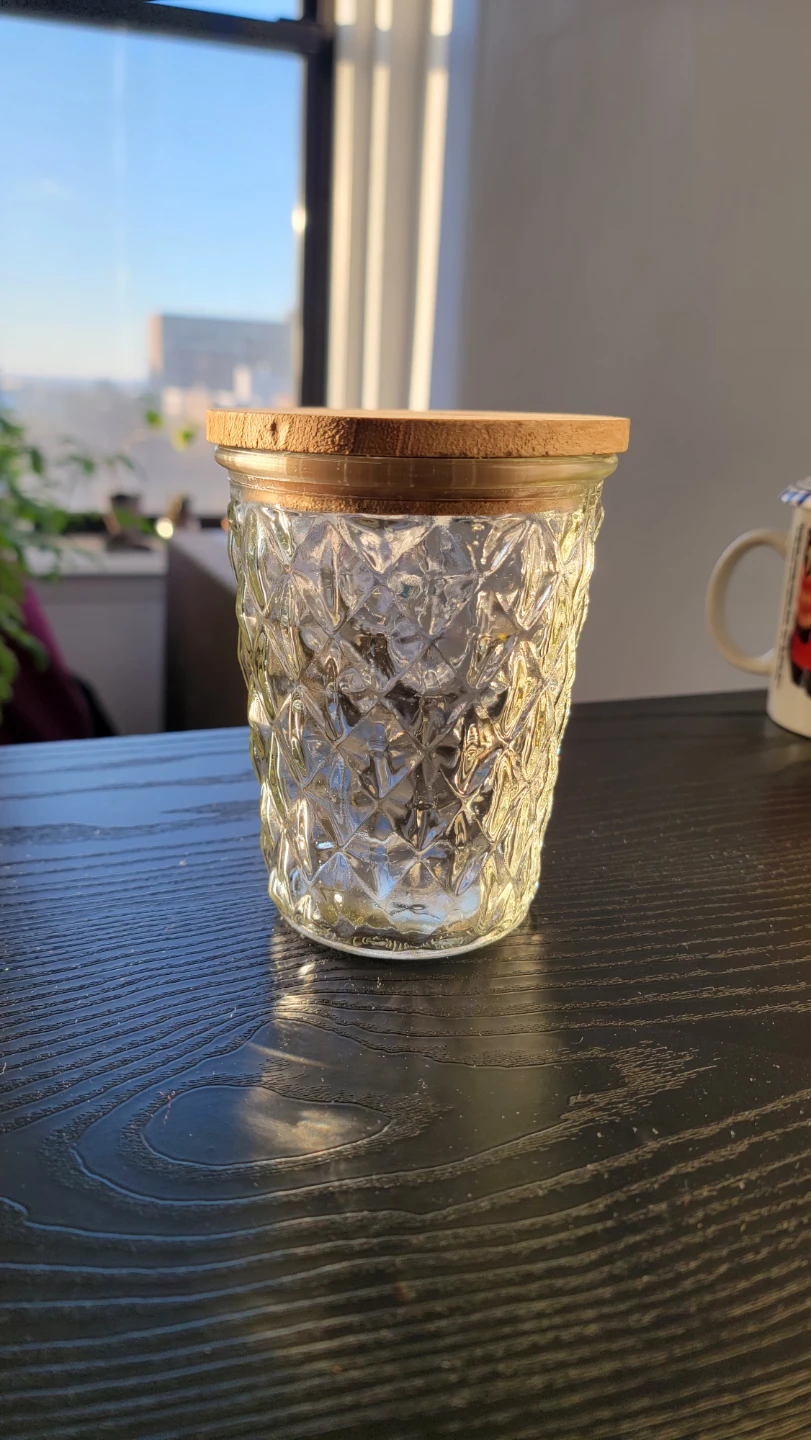 Glass jar