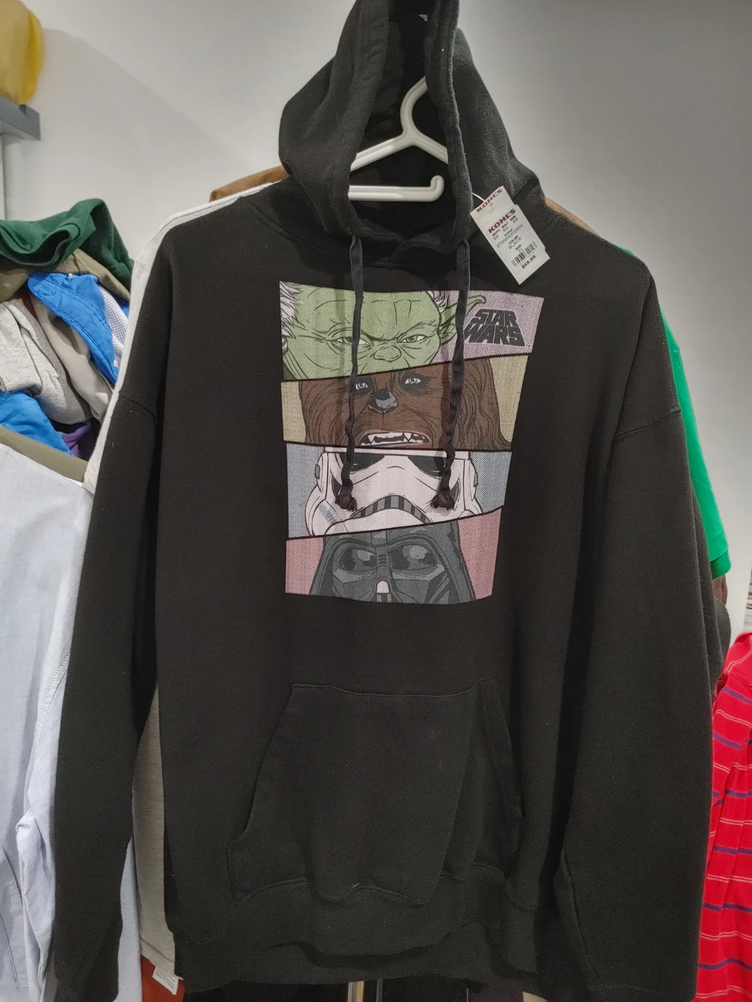 🥕BRAND NEW STAR WARS HOODIE MENS SIZE XL