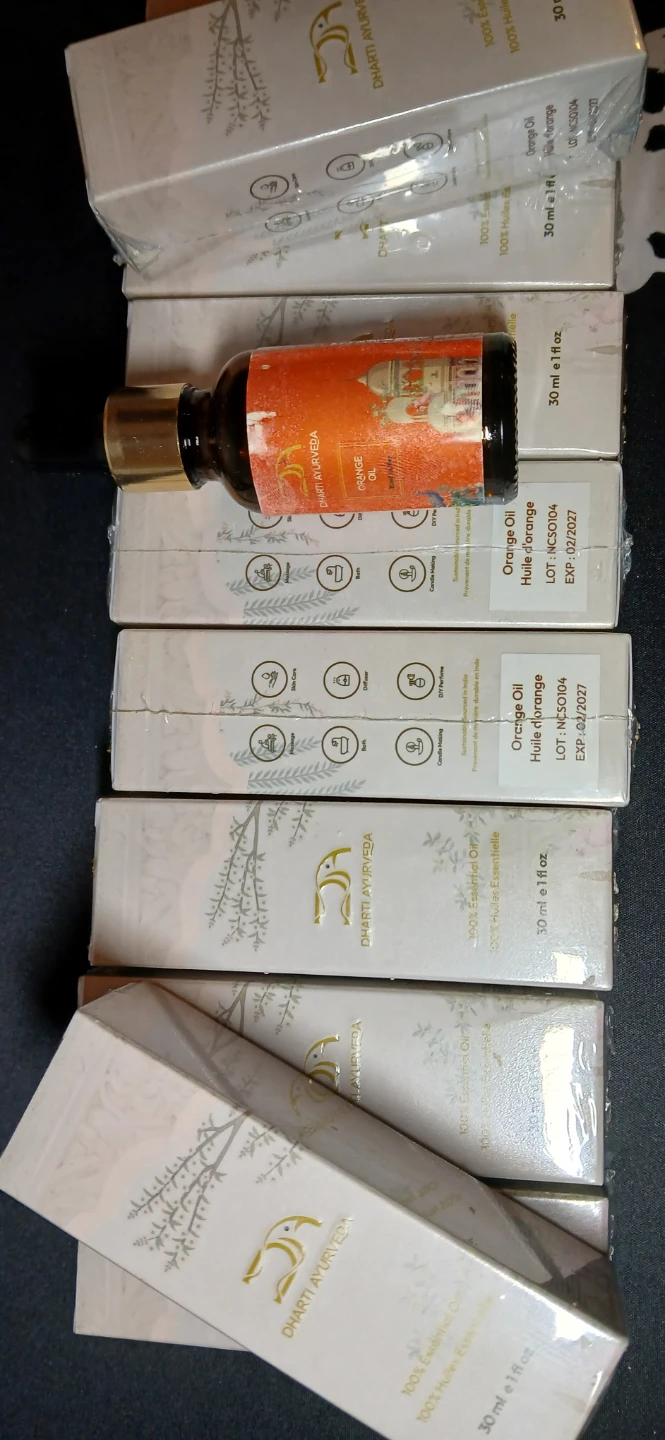 Dharti Ayurveda Orange Essential Oil - 30ml