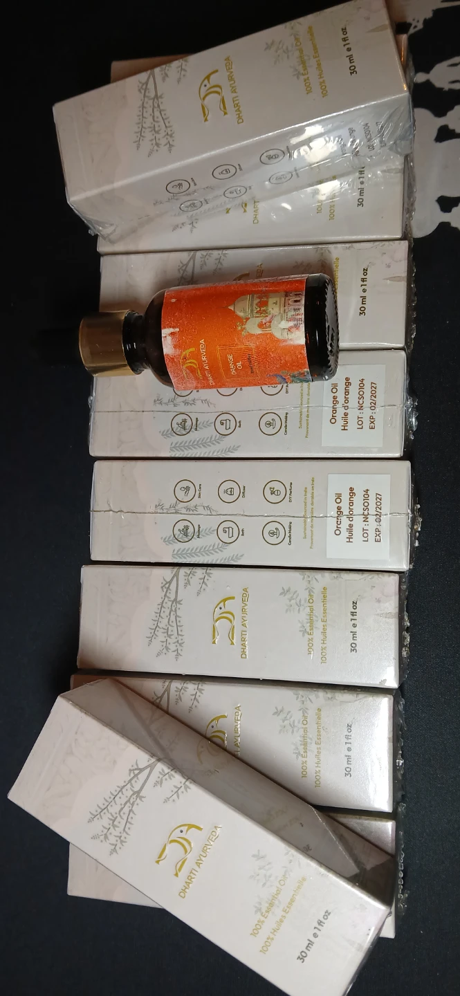 Dharti Ayurveda Orange Essential Oil - 30ml - photo 3