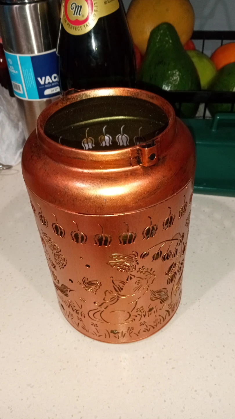 Copper Metal Container "❤️"