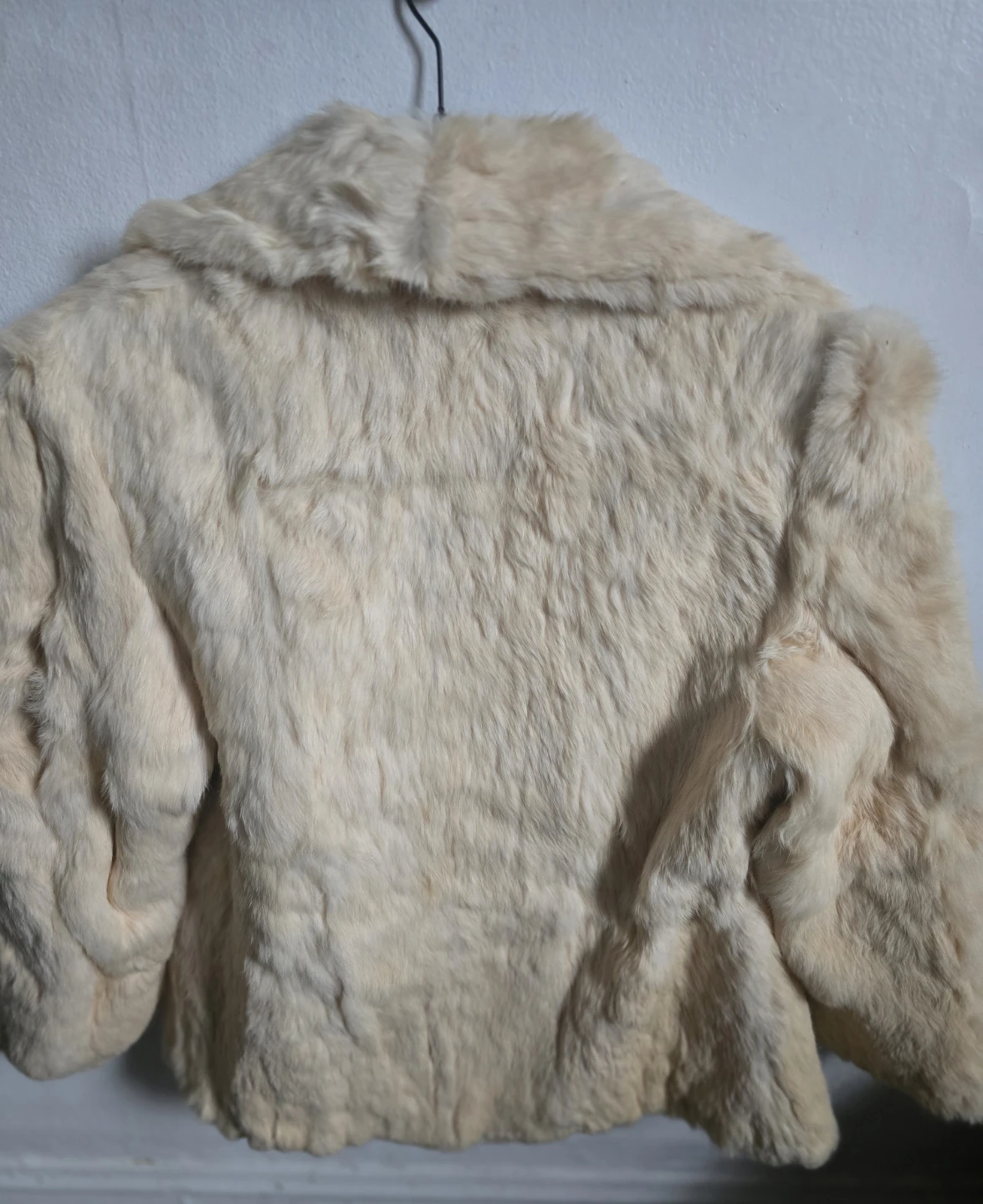 Cream Faux Fur Jacket - photo 4