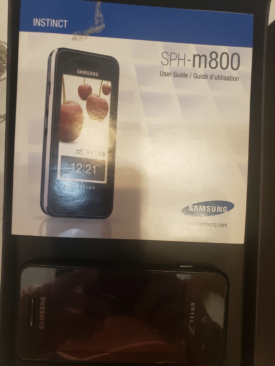 Samsung Instinct SPH-m800 Telus Cell Phone