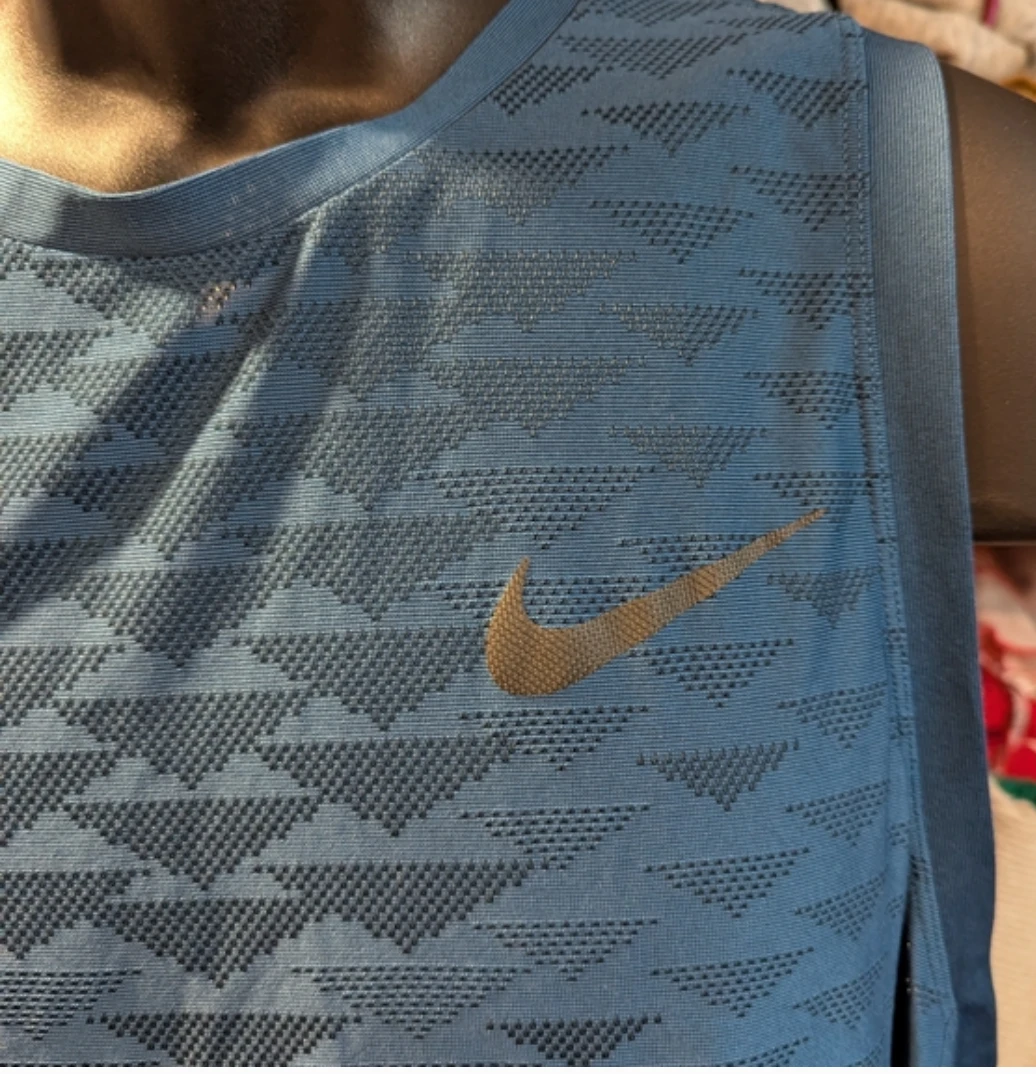 Nike Dri-FIT Men's Blue Athletic Tank Top Size L - photo 2