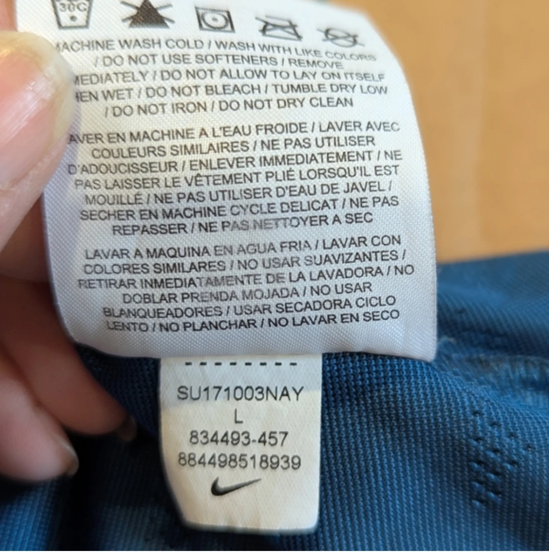 Nike Dri-FIT Men's Blue Athletic Tank Top Size L - photo 5