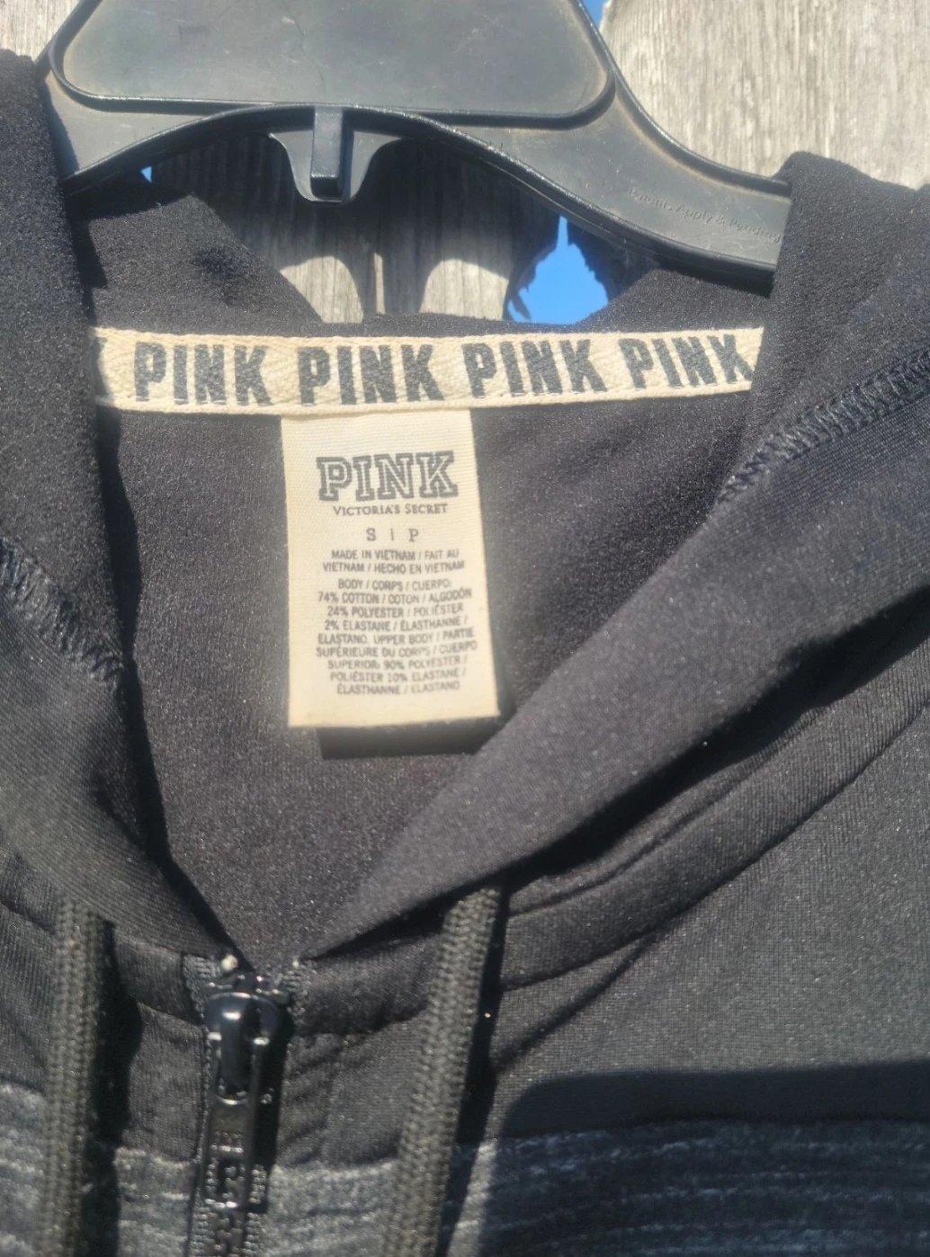 Victoria's Secret Pink Zip-Up Hoodie - photo 2