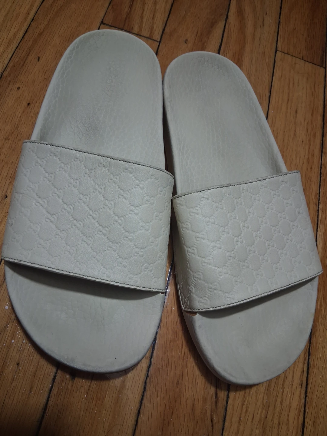 Gucci Monogram Slides