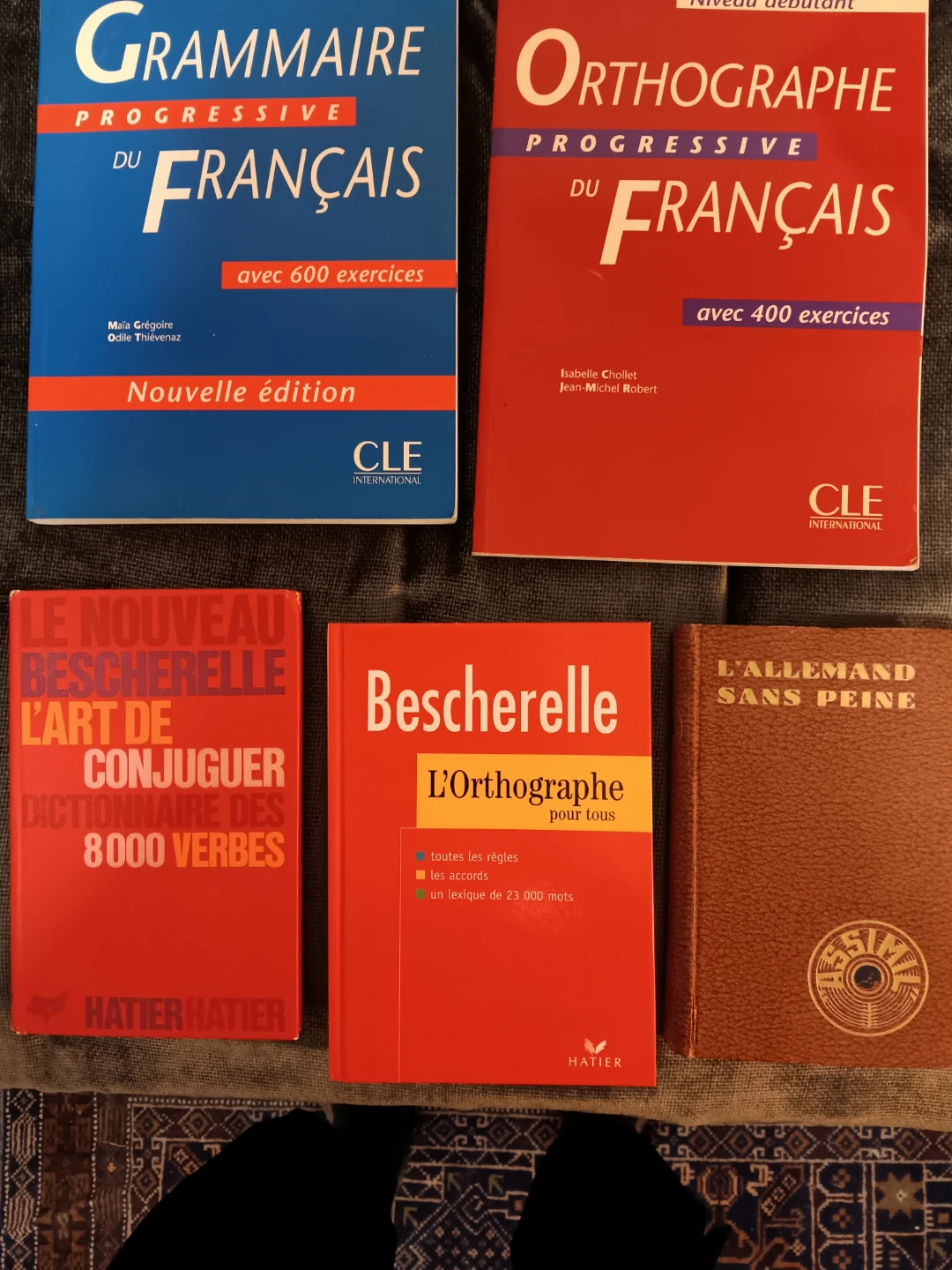 French Language Learning Books Bundle