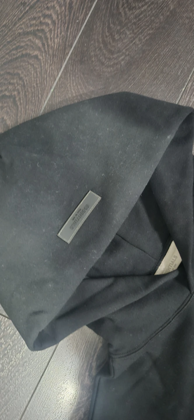 Fear of God Essentials Hoodie Black - photo 3