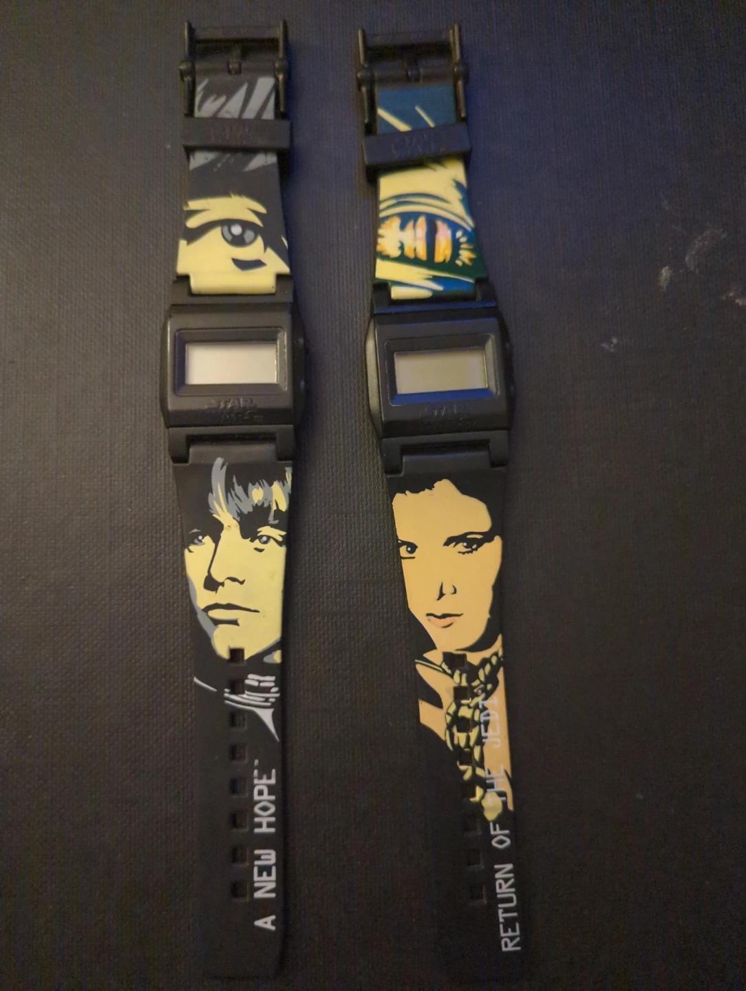 Star Wars Digital Watches - A New Hope & Return of the Jedi