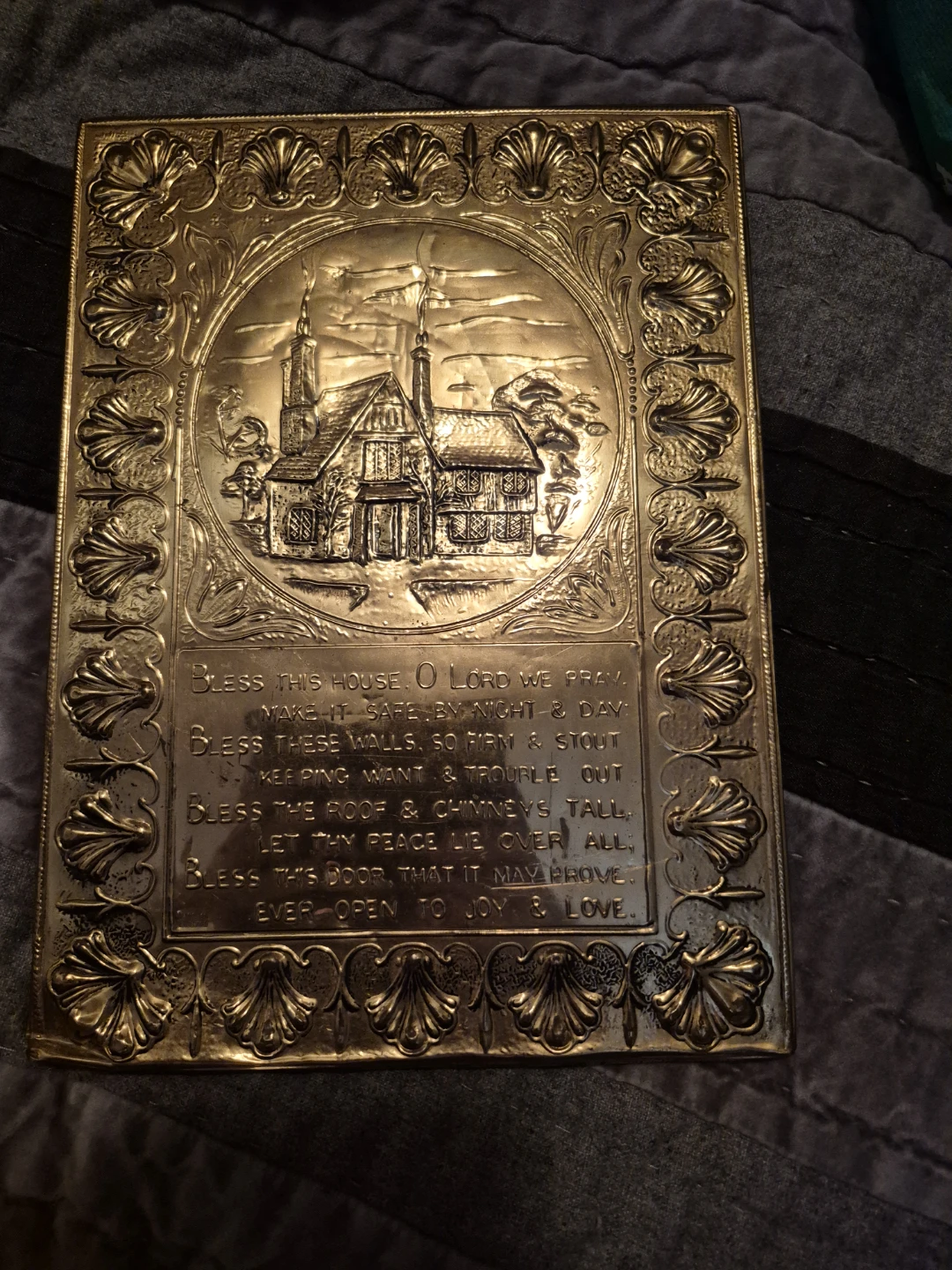 Bless This House Wall Plaque