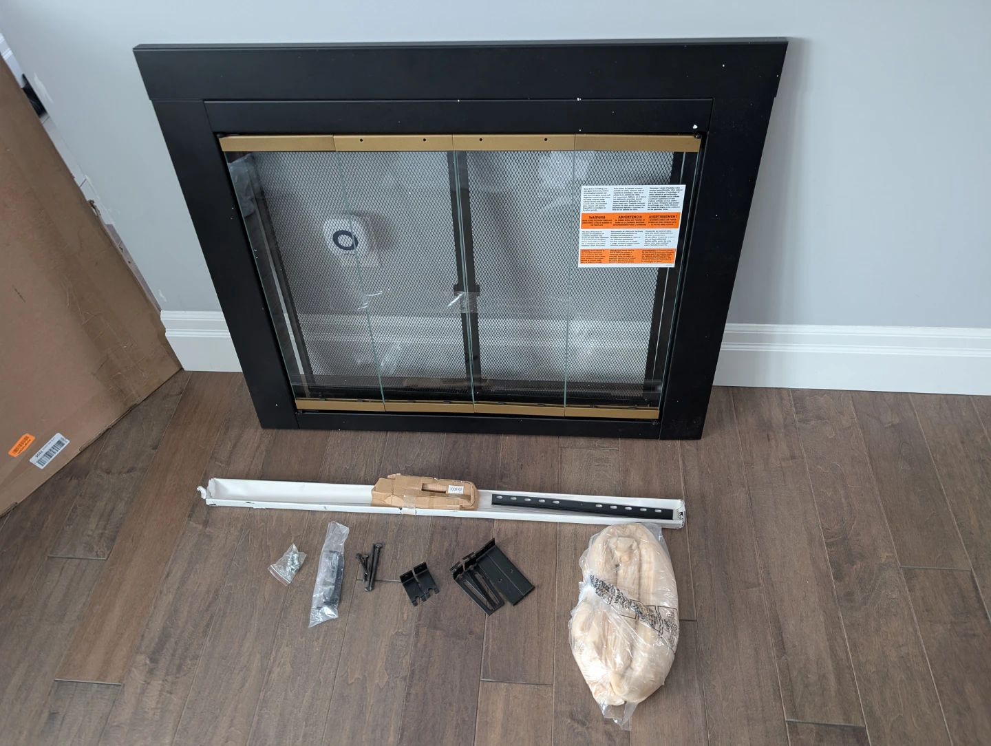 Brand New Arrington Medium Fireplace Glass Door For Sale - photo 5