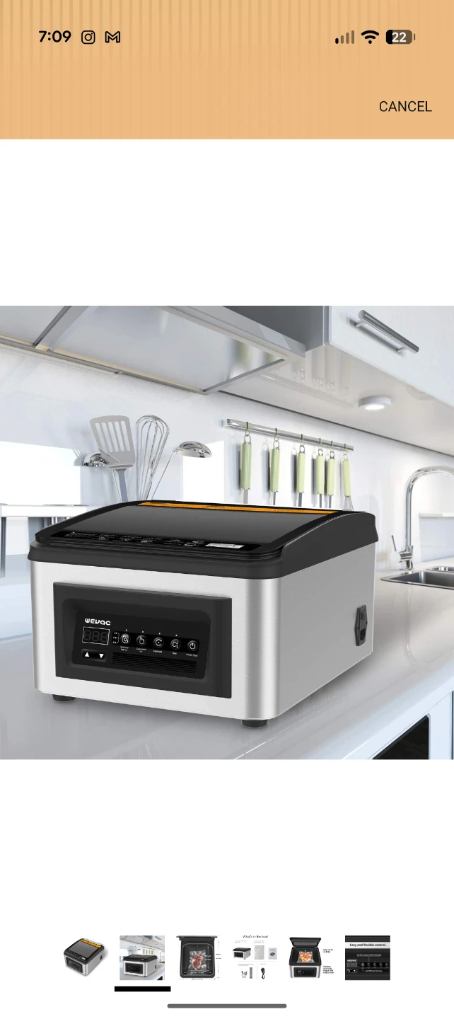 Wevac Chamber Vacuum Sealer CV12 - photo 2