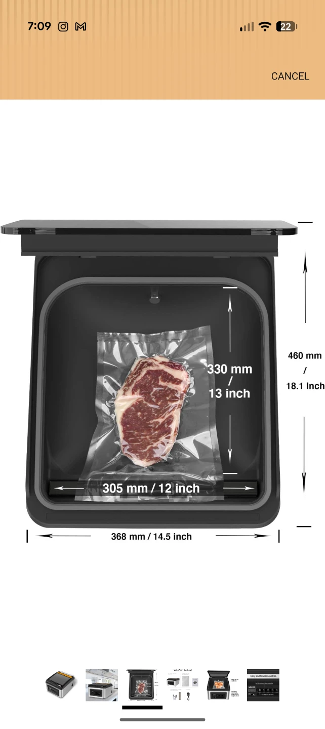 Wevac Chamber Vacuum Sealer CV12 - photo 3