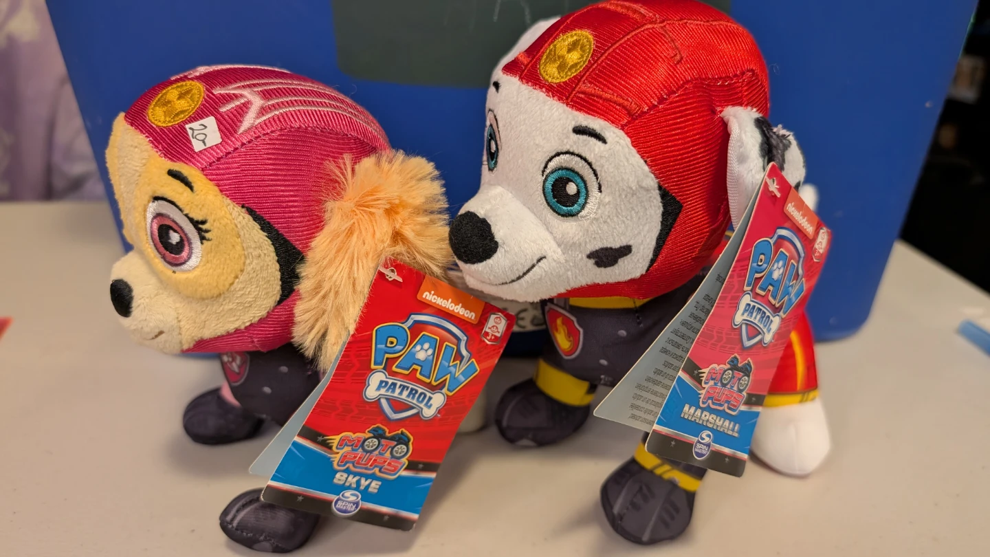 Paw Patrol Skye & Marshall Plush Toys