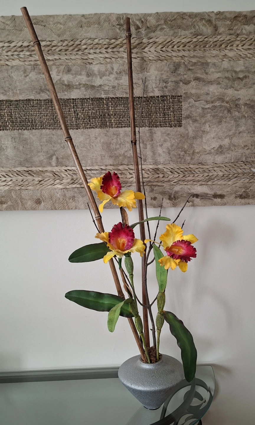 Silk Orchid Floral Arrangement🥕